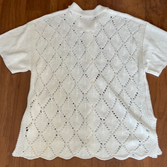 Free People We The Free All Love Club Shirt-Snow Bell-Large-NWT - Picture 8 of 10